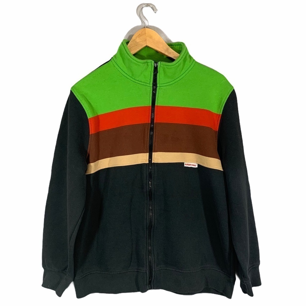 BURGER KING | Mens Womens Zip Up Sweater 🍔​​